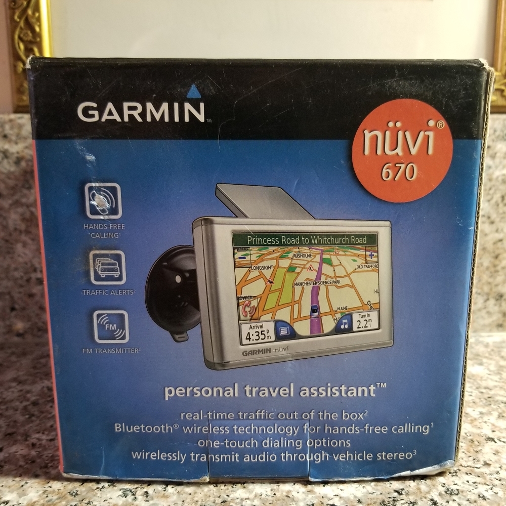 Vintage GPS Personal  travel Assistant